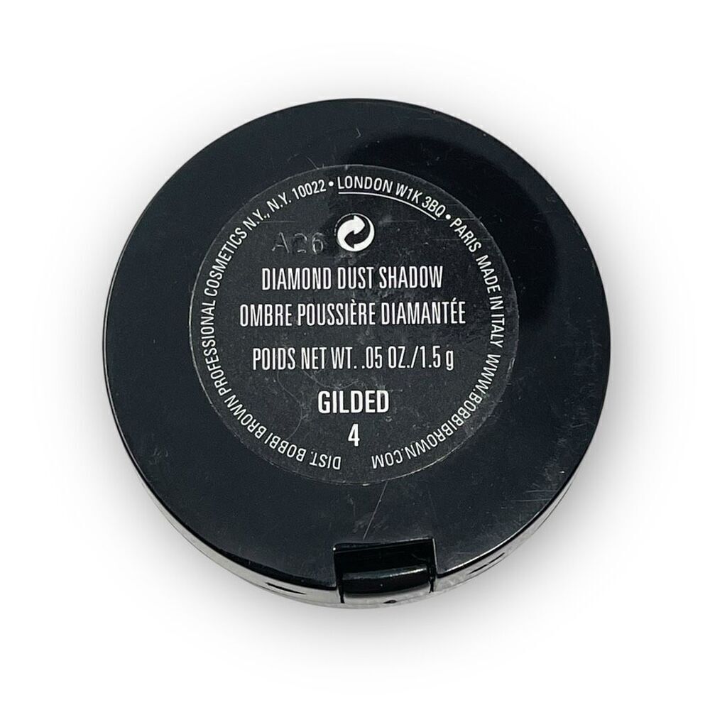 Bobbi Brown Diamond Dust Eye Shadow Gilded 4 .05 oz 1.5 g New without box - Picture 6 of 6